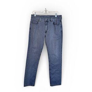Mott & Bow Grey Slim Fit Jeans Mens 32 X 30 Casual Fall Denim Classic Luxury